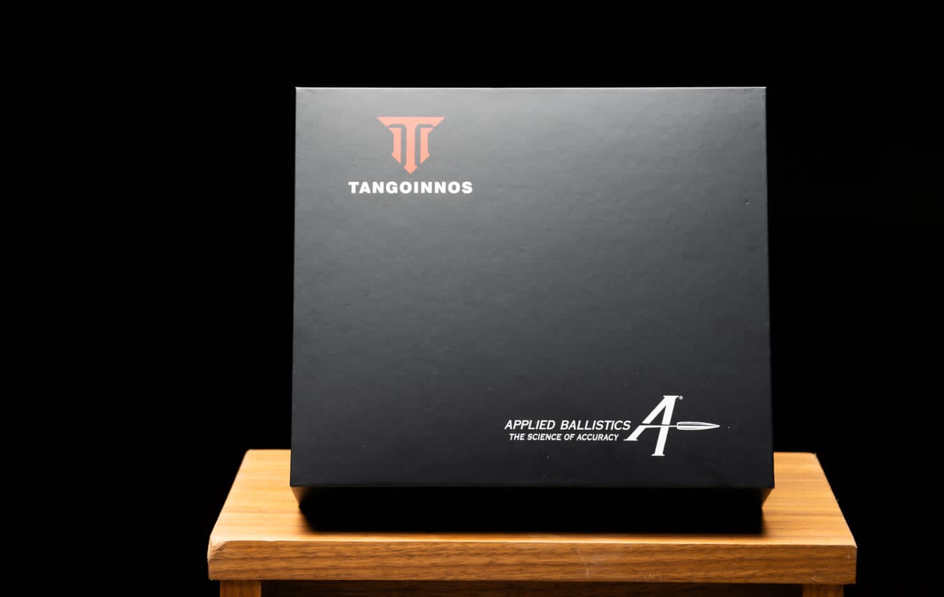 THE BOX OF the Tango Innos Fire 4000 ballistics Rangefinder 